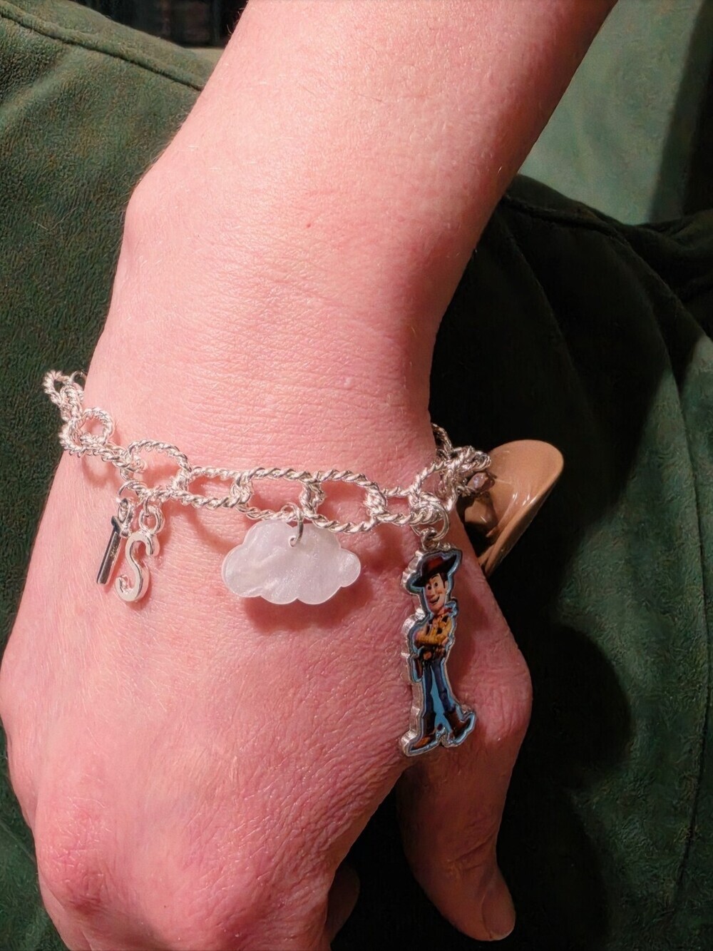 TS 5 Woody Charm Bracelet